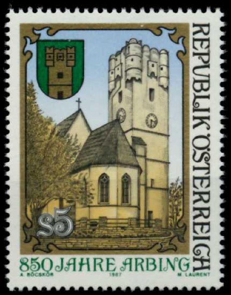 Pullar Satlk Avusturya 1987 Damgasz Arbingn 850.Yl Serisi