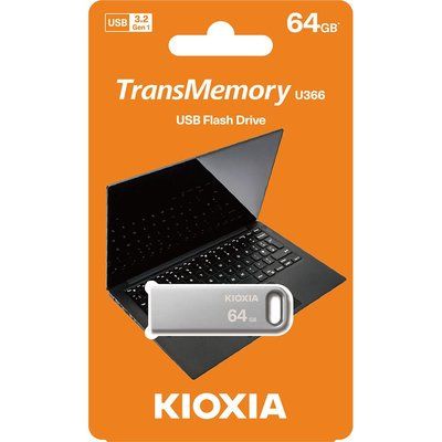 USB Bellek Satlk Kioxia Tm U366 Metal 64 Gb 3.2 Usb Bellek 3.2 Gen1