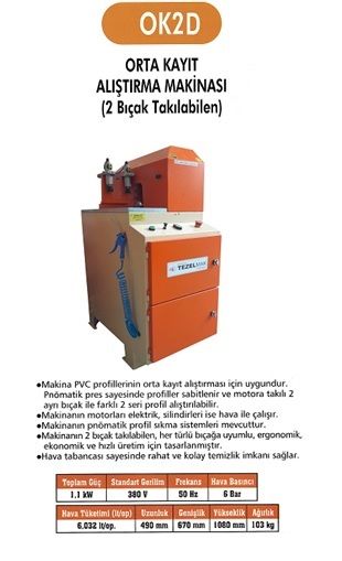 Altrma Makinalar (PVC) TEZELMAK Pvc Makineleri Satlk Pvc Orta Kayt Altrma Makinas