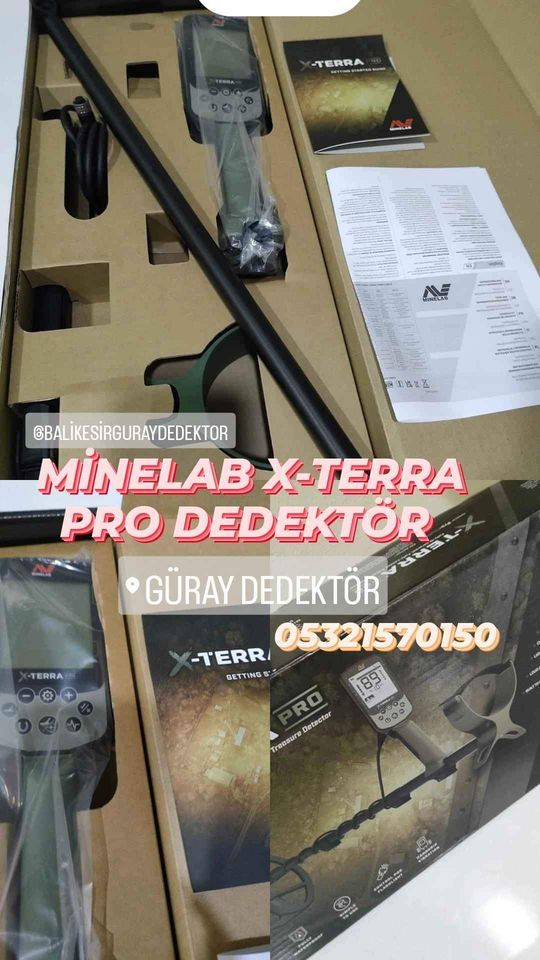 Dier Elektronik Eyalar Metal Dedektr Satlk Minelab X-Terra Pro Dedektr