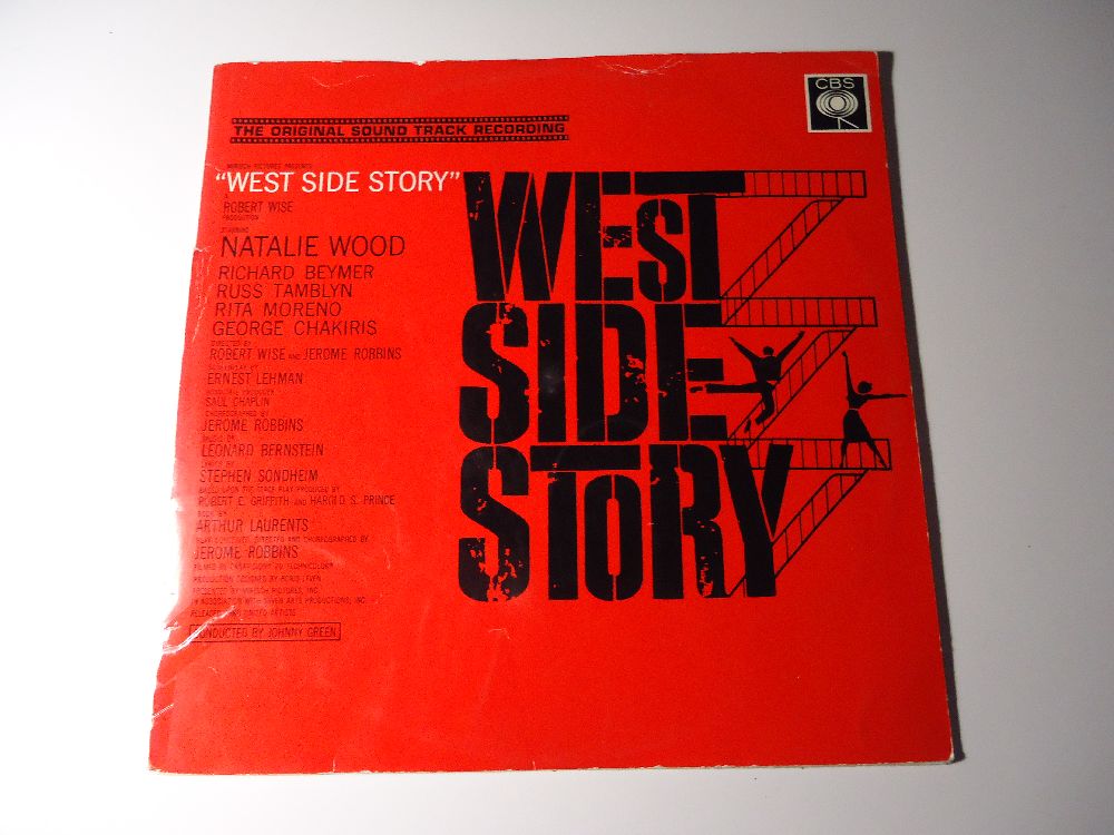 Dizi, Film Mzikleri Leonard Bernstein Plak Satlk West Side Story Soundtrack Lp Temiz