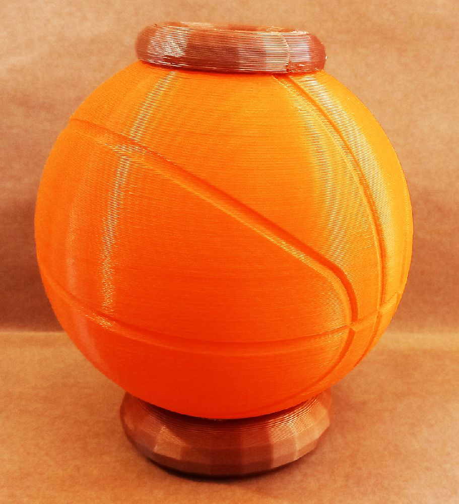 Vazolar 3D Bask Satlk Z-0001 Basket Topu Vazo
