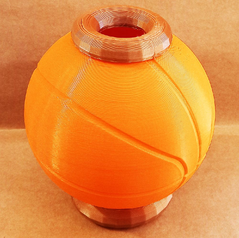 Vazolar 3D Bask Satlk Z-0001 Basket Topu Vazo
