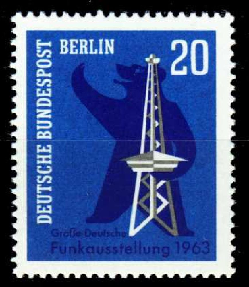 Pullar Satlk Almanya (Berlin) 1963 Damgasz Radyo Sergisi Seris