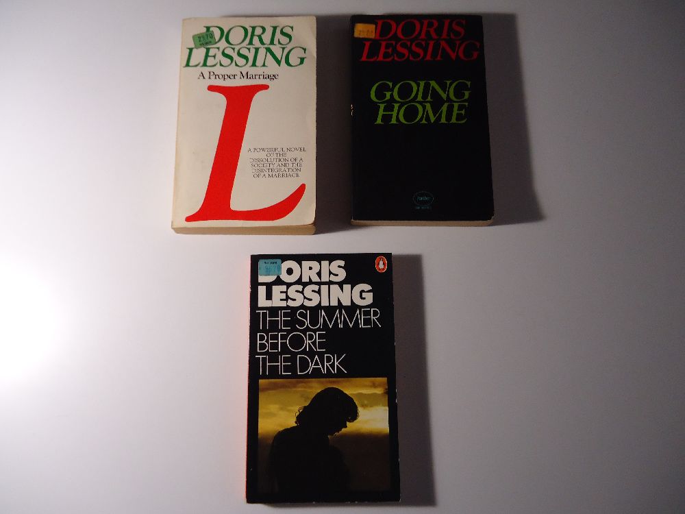 Roman (Yabanc Yazarlar) 3 Adet ngilizce Kitap Satlk 3 Adet Doris Lessing Kitab Eksiksiz Temiz
