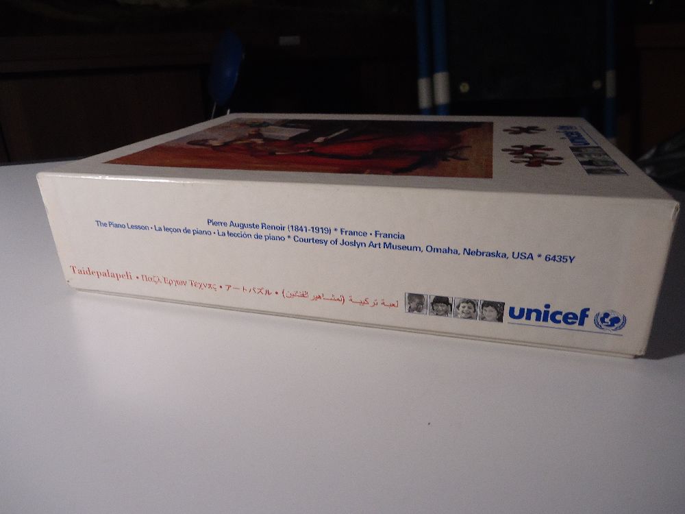 Puzzle Satlk Unicef 1000'lik Puzzle Tablo Kullanlmam