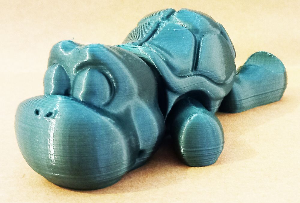 Oyunlar, Oyuncaklar HOBART 3D Bask Satlk O-0430 Flexi Turtle (Kaplumbaa)