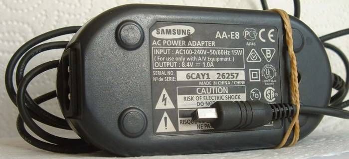 Video Kamera Satlk Samsung Aa-E8 Kamera arj Adaptr
