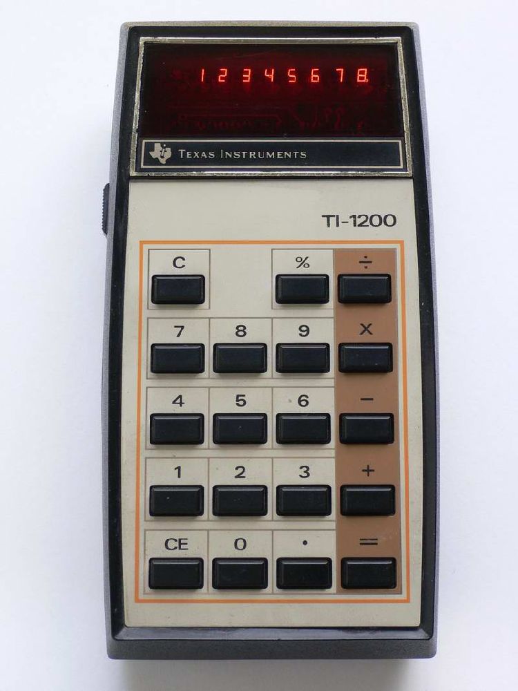 Hesap Makinesi Satlk Texas Instruments TI-1200 Hesap Makinesi