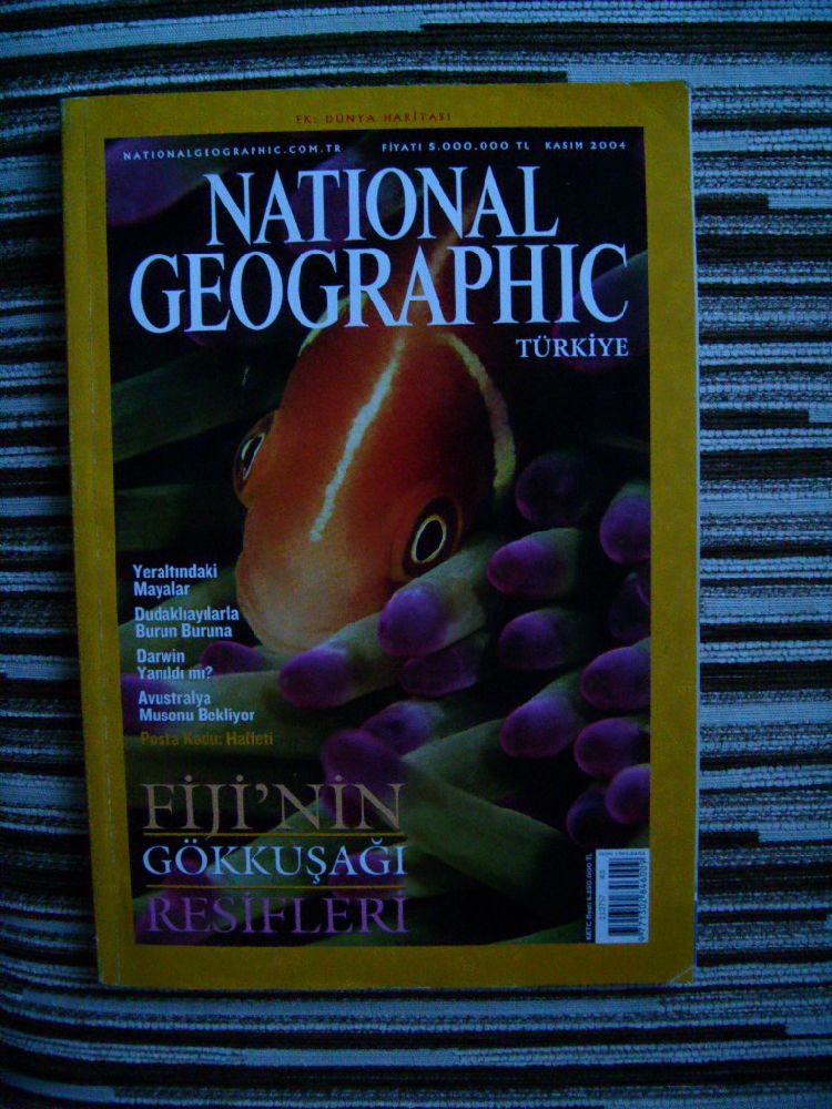 Bilim, Belgesel Dergileri Satlk National Geographic Kasm 2004