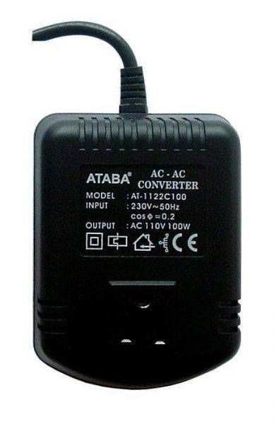 Adaptr ve Kablolar ATABA Satlk 220/110 volt Adaptr