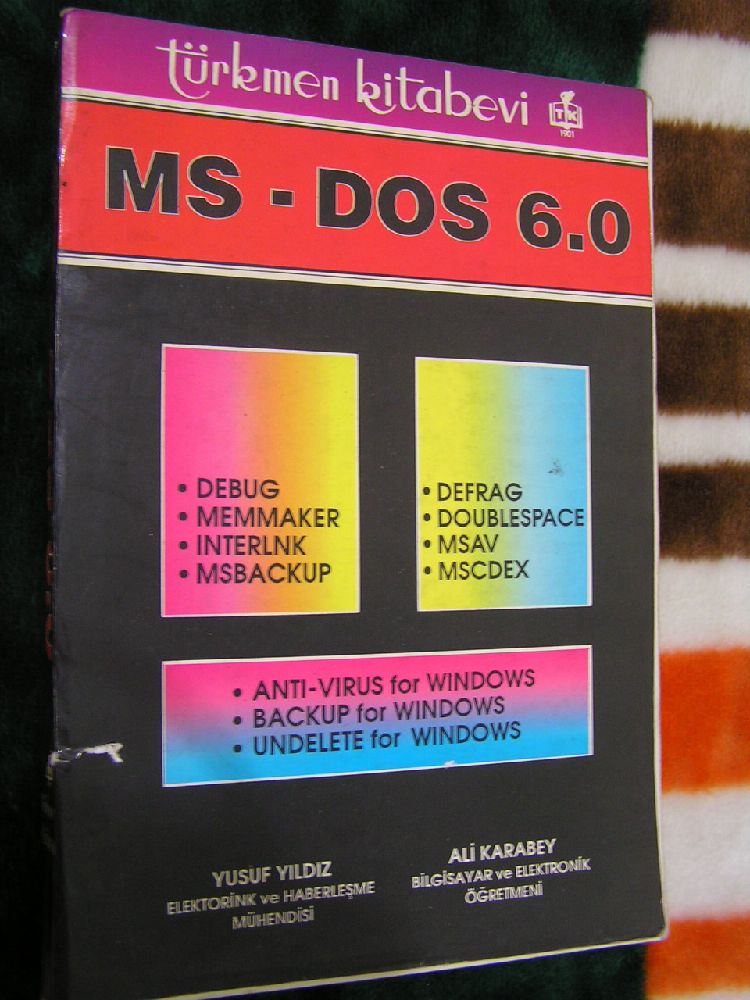 Bilgisayar Kitaplar Satlk Ms-dos 6.0