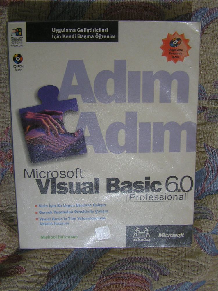 Bilgisayar Kitaplar Satlk Adm Adm Microsoft Visual Basic 6.0 Professional