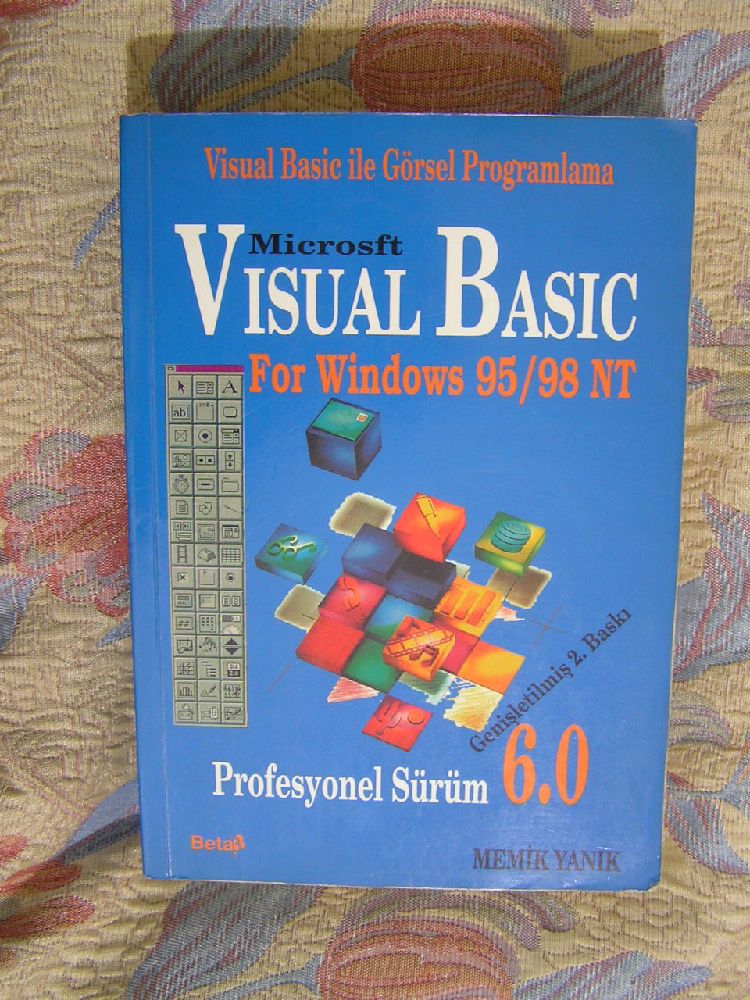 Bilgisayar Kitaplar Satlk MICROSOFT VISUAL BASIC FOR WINDOWS 95/98 NT