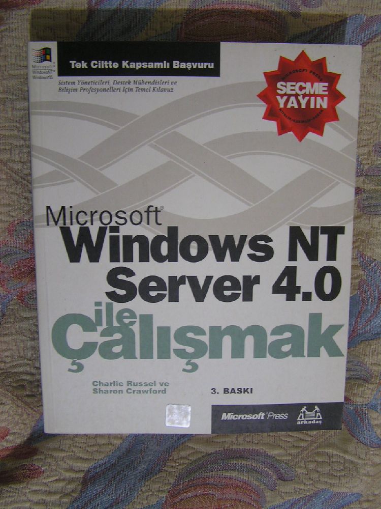Bilgisayar Kitaplar Satlk Microsoft Windows NT Server 4.0 le almak