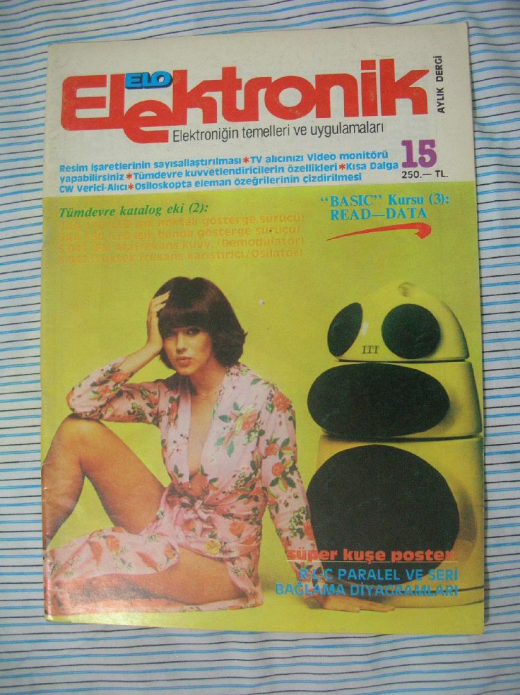 Dier Dergiler Satlk Elo Elektronik Dergisi Say 15 Nisan 1984