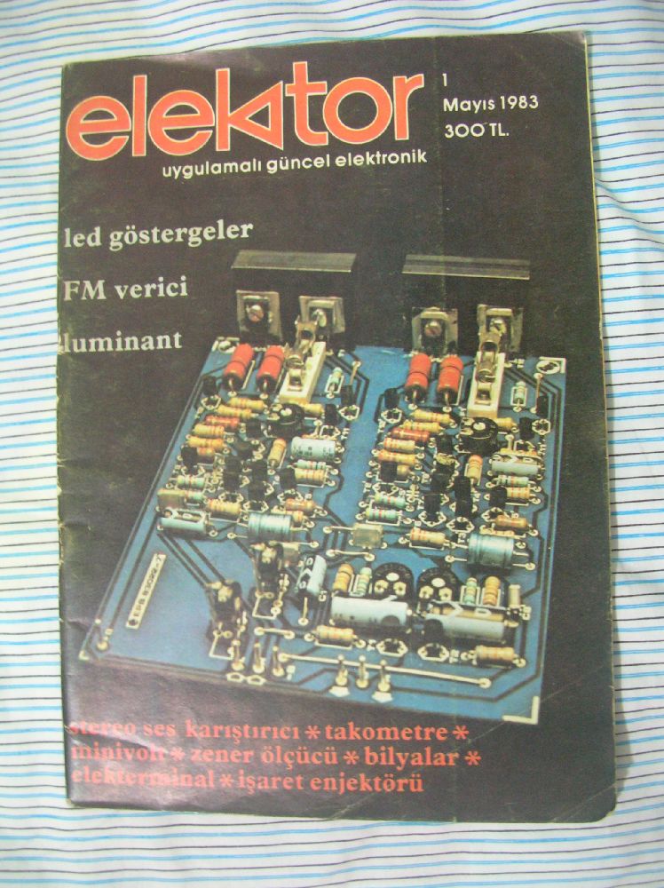 Dier Dergiler Elektronik  Dergisi Satlk Elektor  Trke Elektronik  Dergi
