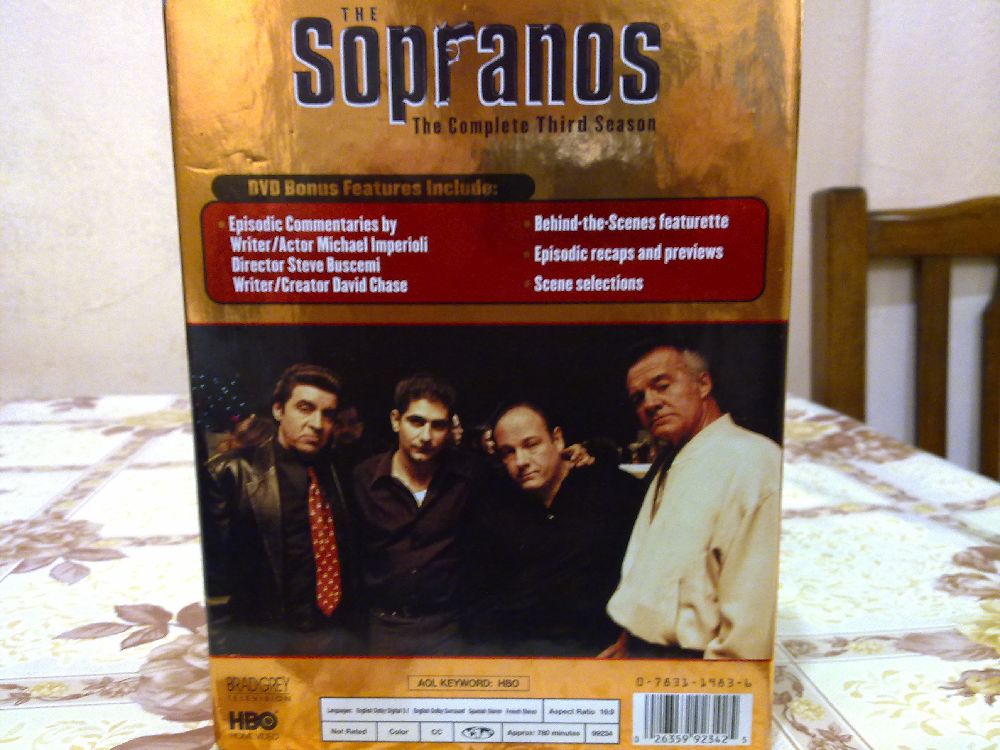Aksiyon, Macera Filmleri Satlk Sopranos Orjinal Box Drtl Dvd Set nc Sezon
