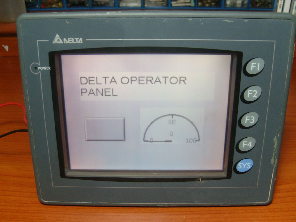 Dier Elektrik Malzemeleri Operator Panel HMI Satlk DELTA DOP-A57GSTD HMI Operator Panel