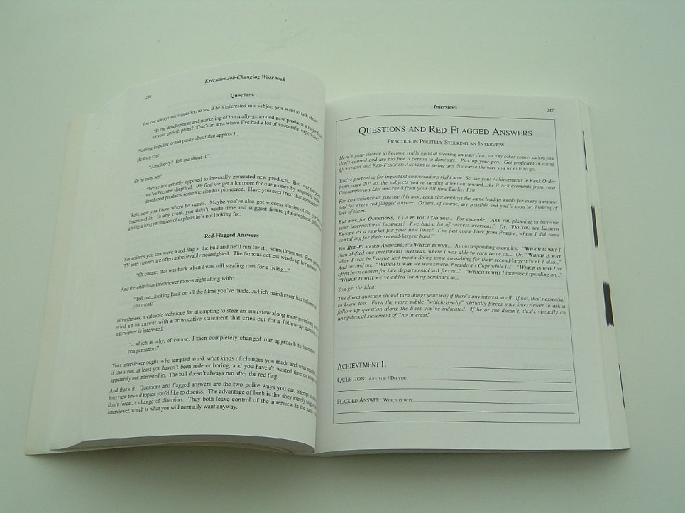 Yabanc Dil Kitaplar Satlk Executive Job Changing Workbook by John Lucht..