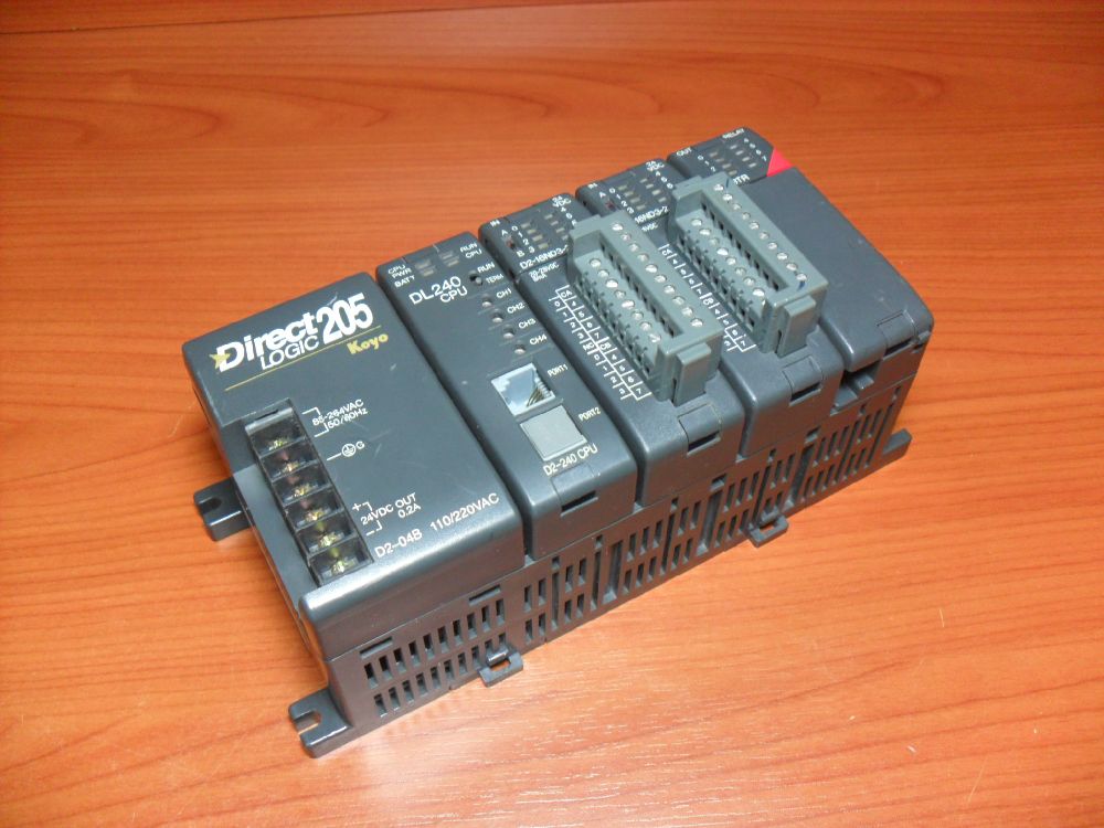 Dier Elektrik Malzemeleri Satlk Direct Logic 205 Koyo DL240 CPU PLC