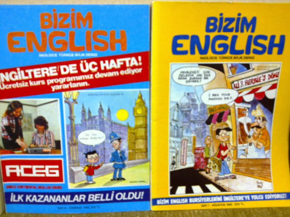 Yabanc Dil Kitaplar Bizim English ve Hello Satlk Dergi ngilizce Dergileri Bizim English Dergileri