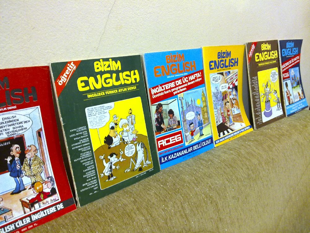 Yabanc Dil Kitaplar Bizim English ve Hello Satlk Dergi ngilizce Dergileri Bizim English Dergileri