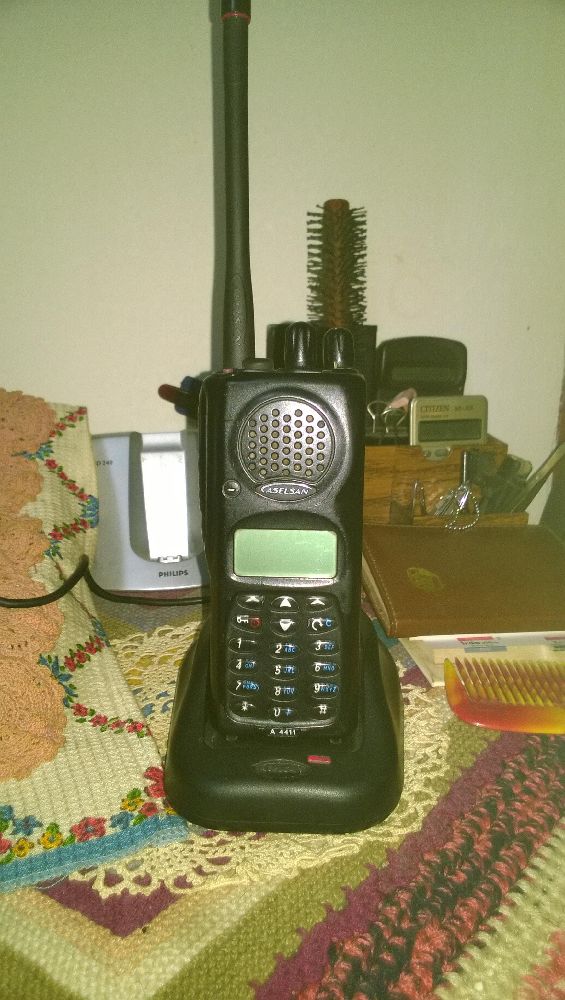 Telefon, Telsiz ASELSAN 4411 VHF EL TELSZ Satlk ok Temiz Aselsan 4411 Vhf Profesyonel El Telsizi