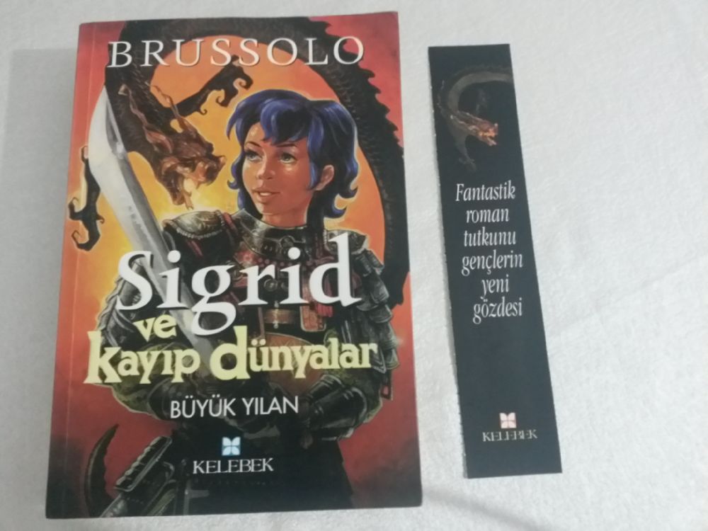Roman (Yabanc Yazarlar) Fantastik genlik roman Satlk Sigrid ve Kayp Dnyalar: Byk Ylan