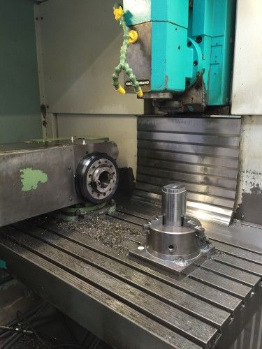 Freze (Metal) Alman Satlk 4x Eksenli CNC Dikey Freze Makinesi