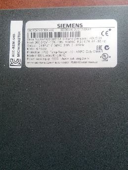 Siemens Hz Kontrol Mm440 6Se6440-2Uc17-5Aa1