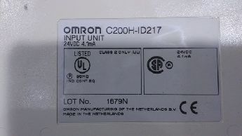 Omron Input Unit C200H-Id217