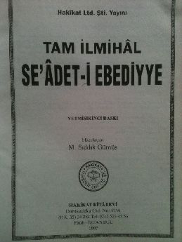 Tam lmihal Seadet-i Ebediye/1997/M.Sddk Gm