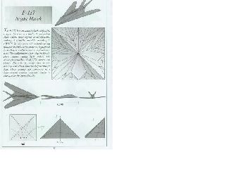 18 adet origami gereki uak maketi plan kitab