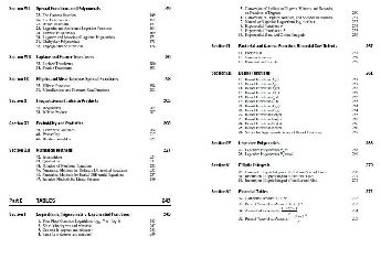 Mathematical Handbook of formulas and tables
