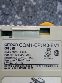 Omron Cpu Cqm1-Cpu43-Ev1