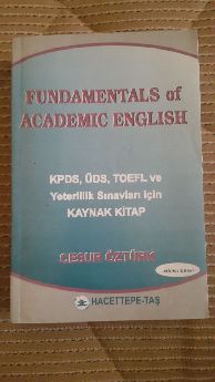 Fundamentals of academic english cesur ztrk