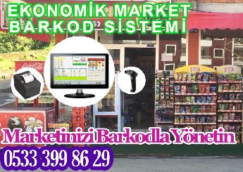Kolay kullanml Market-Bfe-Bakkal Barkod Sistemi