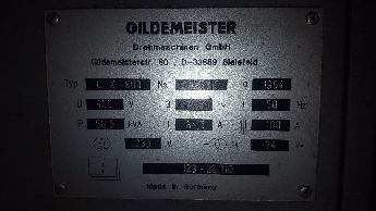 Cnc Torna Gildemeister Ctx 600 2000Mm - C-Eksen