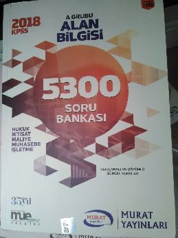 Murat Yaynlar 5300 soru bankas