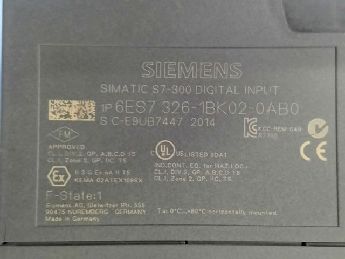 Siemens Simatic S7 6Es7 326-1Bk02-0Ab0 D 24xdc24V