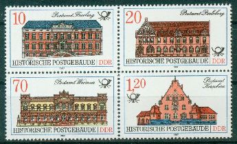 Almanya (Dou) 1987 Damgasz Tarihi Posta Ofisleri