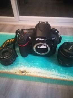 Nikon D810 Bir Kerelik Kullanld + Lensler