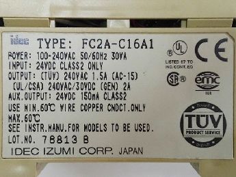Fc2A-C16A1 Mcro3 Micro Controller Plc
