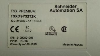 Schneider Plc model Tsxdsy32T2K Dhl