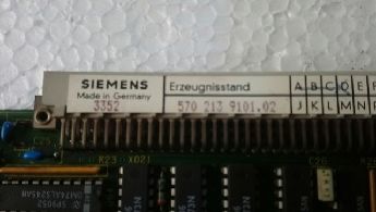 Siemens Cnc Control Circuit Board 570 213 9101.02