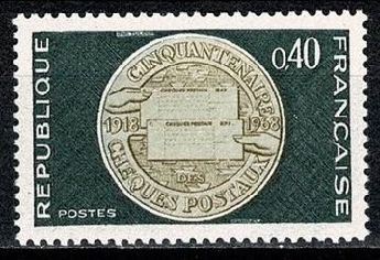 Fransa 1968 Damgasz Posta ekleri Hizmetlerinin 5