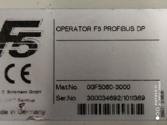 Keb Operator F5 Profibus-Dp 00F5060-3000