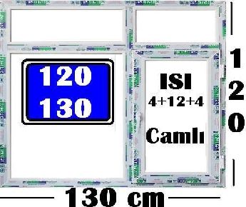 120*130 Kaytl  Is Caml Pencere