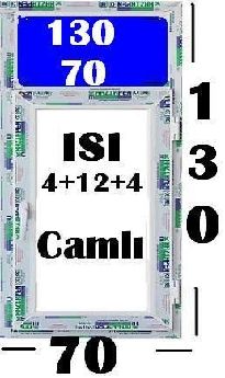 130*70 Is Caml Pencere